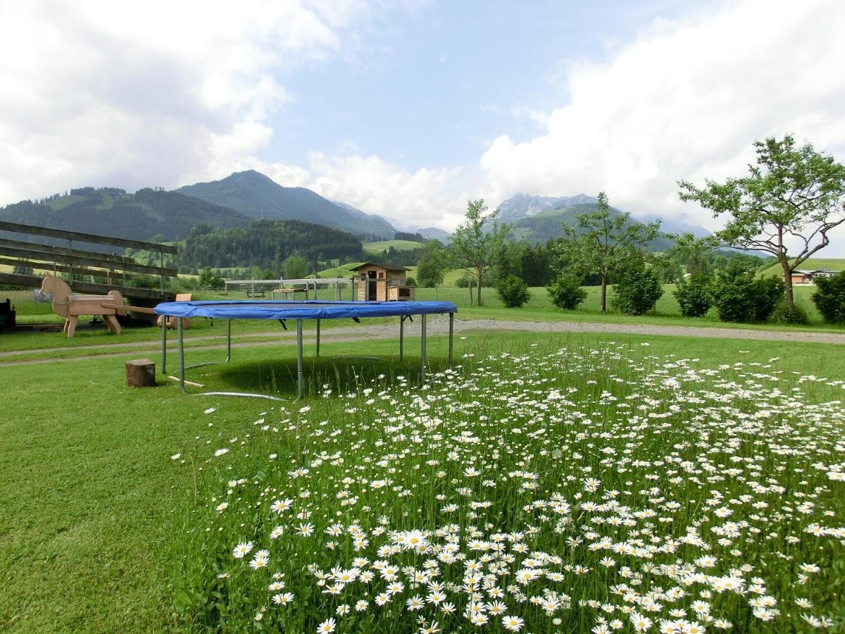 Bio-Bauernhof Bachangerhof Kossen Ngoại thất bức ảnh
